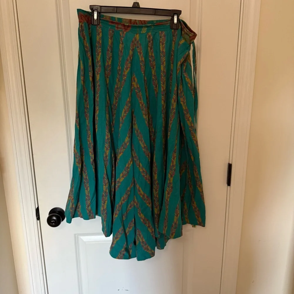 Fabindia Women Turquoise Cotton Salwar - Picture 6 of 15
